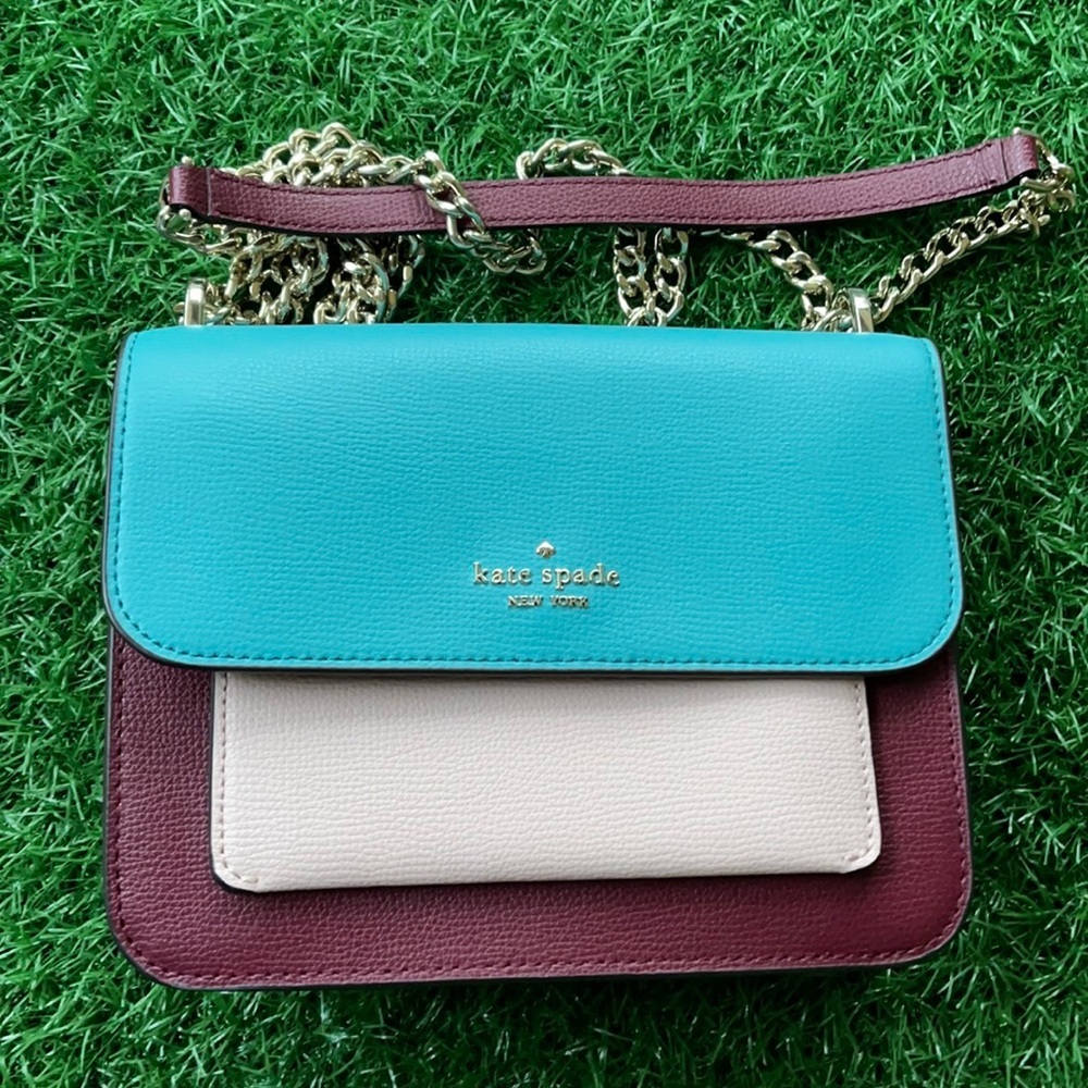Kate Spade remi colorblock flap chain crossbody